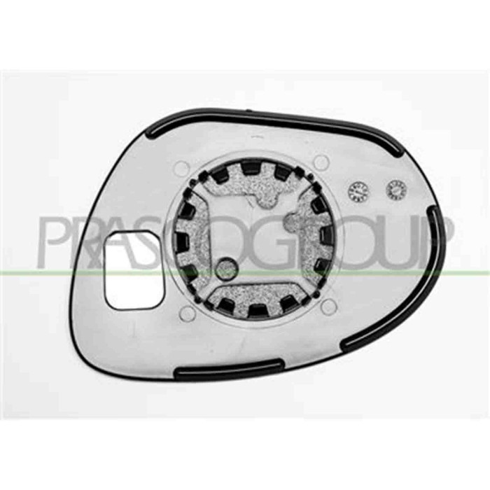 DS7007503P_1.JPG Piastra Specchio Destra Convessa/cromata Per Nissan Juke Dal 2011 Al 2014