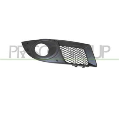 FT9092133_1.JPG Griglia Destra Paraurti Nera Per Fiat Doblo' Dal 2005 Al 2009