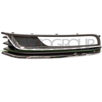 VG0552134_1.JPG Griglia Sinistra Paraurti Nera Per Volkswagen Passat B7 Dal 2010 Al 2014