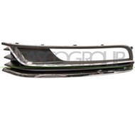 Griglia Sinistra Paraurti Nera Per Volkswagen Passat B7 Dal 2010 Al 2014