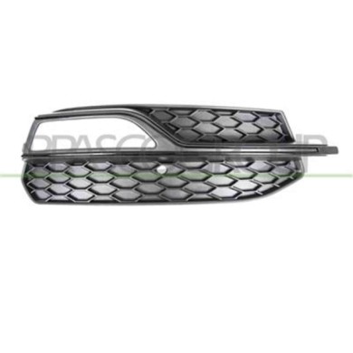 AD3242133_2.JPG Griglia Destra Paraurti Nera Per Audi A3 4 Porte - Cabrio (8vs/8v7) Dal 2012 Al 2016