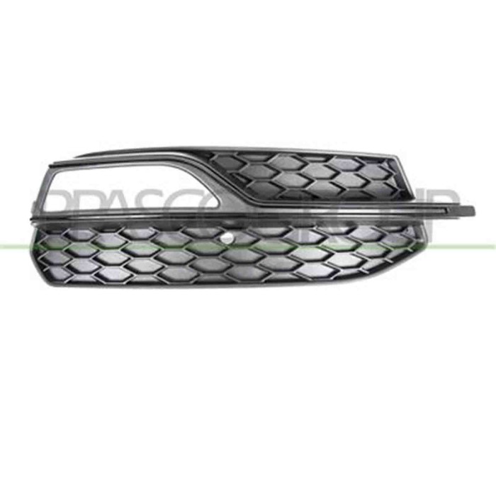 AD3242133_2.JPG Griglia Destra Paraurti Nera Per Audi A3 4 Porte - Cabrio (8vs/8v7) Dal 2012 Al 2016