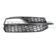 AD3242133_2.JPG Griglia Destra Paraurti Nera Per Audi A3 4 Porte - Cabrio (8vs/8v7) Dal 2012 Al 2016