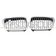 Griglia Radiatore Destra Cromata Per Bmw 3 Series - E46 Dal 1998 Al 2001