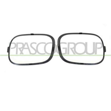 CI3301241_2.JPG Kit Cornici Fendinebbia Nere Lisce Da Primerizzare (destra+sinistra) Per Citroen C3 Aircross Dal 2017 Al 2021