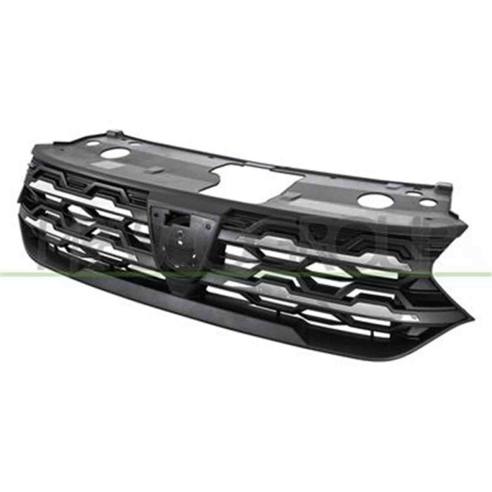 DA2322001_1.JPG Griglia Radiatore Nera Con Modanature Cromate Per Dacia Sandero Stepway Dal 2020