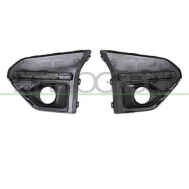 DA2322145_1.JPG Kit Griglie Paraurti Anteriore Nere Per Dacia Sandero Stepway Dal 2020