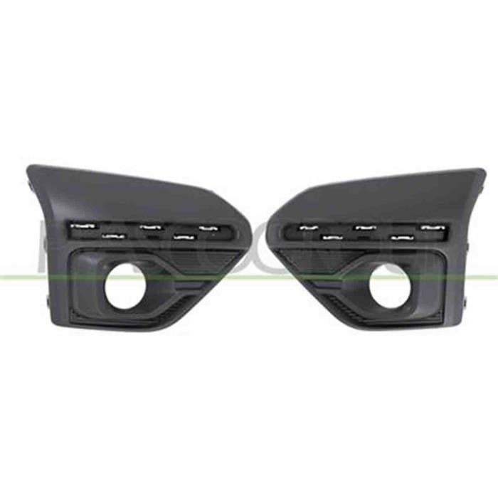 DA2322145_2.JPG Kit Griglie Paraurti Anteriore Nere Per Dacia Sandero Stepway Dal 2020