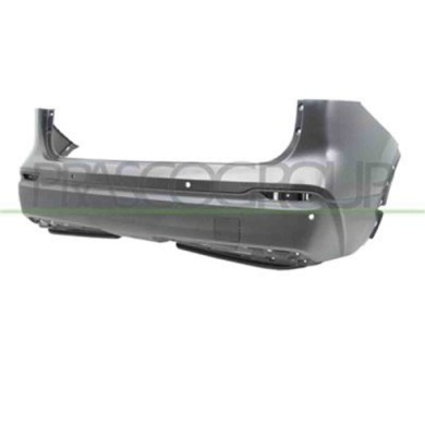 DS7131051_2.JPG Paraurti Posteriore Nero Per Nissan Qashqai (j11) Dal 2017 Al 2021