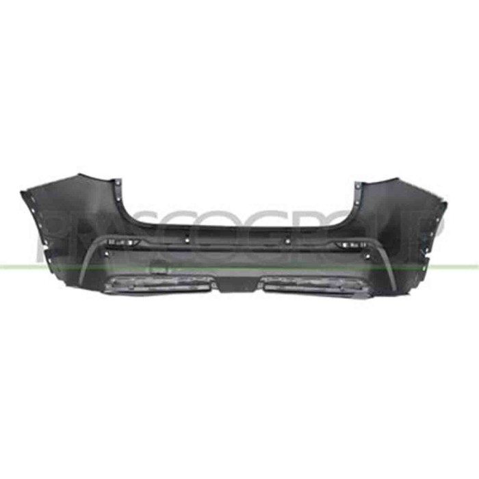 DS7131051_3.JPG Paraurti Posteriore Nero Per Nissan Qashqai (j11) Dal 2017 Al 2021