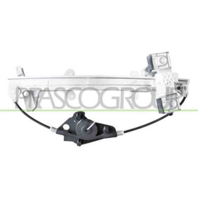 FD340W024_1.JPG Meccanismo Alzacristallo Anteriore Sinistro Per Ford Fiesta Mk V Dal 2002 Al 2005