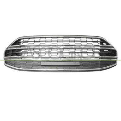 FD7502130_1.JPG Griglia Centrale Paraurti Nera Con Modanatura Cromata Per Ford Ecosport Dal 2013 Al 2017