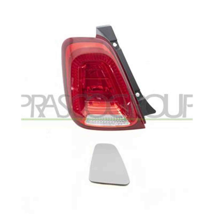 FT0324154_2.JPG Fanale Posteriore Sinistro Senza Porta Lampada Per Fiat 500 Dal 2015