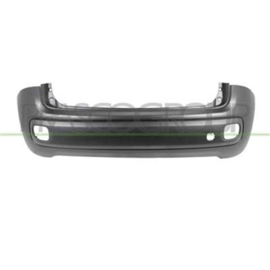 FT1241051_2.JPG Paraurti Posteriore Nero Goffrato Per Fiat Panda Dal 2012