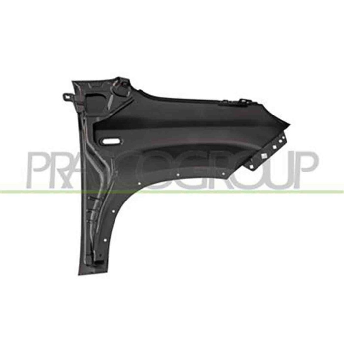 FT1243024_3.JPG Parafango Anteriore Sinistro Con Fori Lucciola E Parafanghino Per Fiat Panda Dal 2012