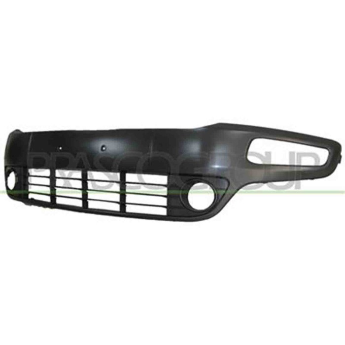 FT3442145_1.JPG Griglia Paraurti Anteriore Carbon Metal Con Sede Fendi Per Fiat Punto Evo Dal 2009 Al 2012