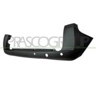 Paraurti Posteriore Nero Goffrato Per Citroen Nemo Dal 2008 Al 2016