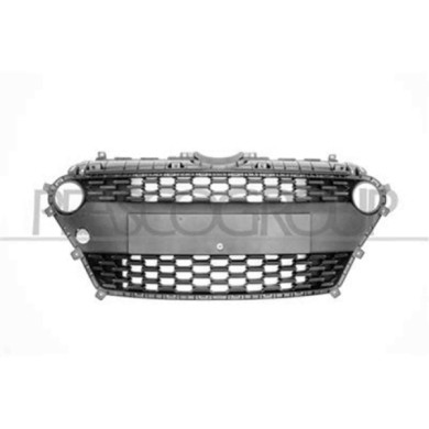 HN0052120_1.JPG Griglia Centrale Paraurti Anteriore Per Hyundai I10 (ia) Dal 2016 Al 2019