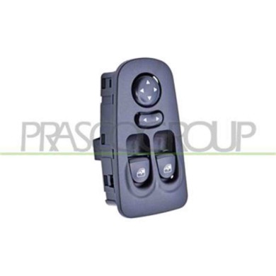 LA002WS04_2.JPG Pulsantiera Nera Per Lancia Ypsilon Dal 2003 Al 2006