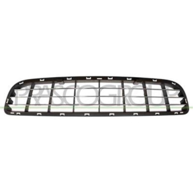 LA3522120_1.JPG Griglia Centrale Paraurti Nera Con Modanatura Cromata Per Lancia Musa Dal 2007 Al 2013