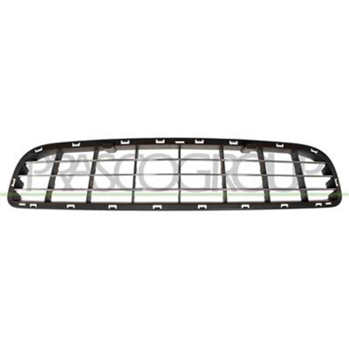 LA3522120_1.JPG Griglia Centrale Paraurti Nera Con Modanatura Cromata Per Lancia Musa Dal 2007 Al 2013