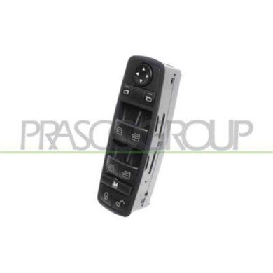 ME324WS14_1.JPG Pulsantiera Nera Per Mercedes A Class (w169) Dal 2004 Al 2007