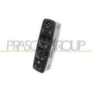 Pulsantiera Nera Per Mercedes A Class (w169) Dal 2004 Al 2007