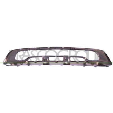 ME7181245_3.JPG Modanatura Inferiore Centrale Cromata Per Mercedes Glc Class (x253) Dal 2020