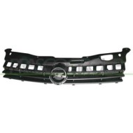 Griglia Radiatore Nera Per Opel/vauxhall Astra H (a04) Dal 2004 Al 2006