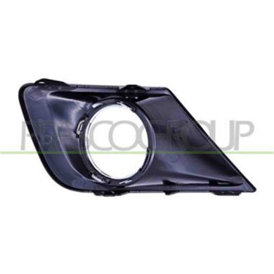 PG3242134_2.JPG Griglia Sinistra Paraurti Nera Per Peugeot 207 Dal 2009 Al 2012