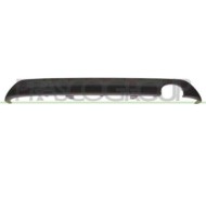 Spoiler Paraurti Posteriore Nero/goffrato Per Peugeot 208 Dal 2012 Al 2015