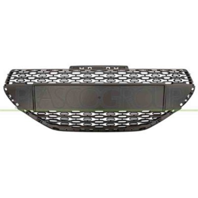 PG3262001_1.JPG Griglia Radiatore Nera Per Peugeot 208 Dal 2012 Al 2015