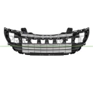 PG4242110_2.JPG Griglia Centrale Paraurti Nera Con Modanatura Cromata Per Peugeot 308 (t7) Dal 2007 Al 2011