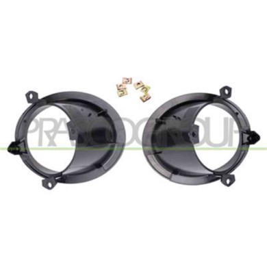 PG9061240_1.JPG Kit Cornici Fendinebbia Nere Goffrate (destra+sinistra) Per Peugeot Partner Dal 2003 Al 2008