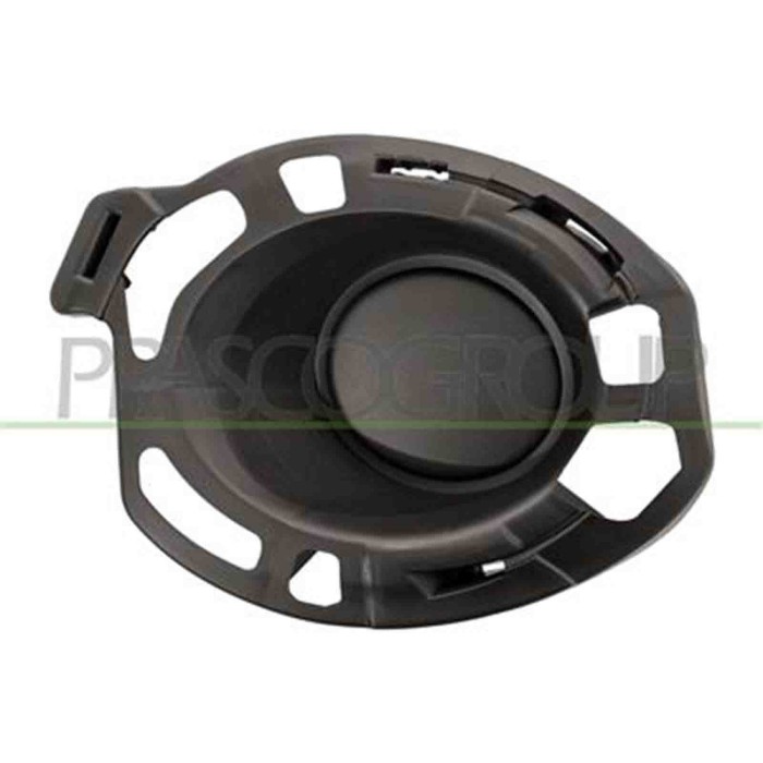 RN3272114_1.JPG Griglia Sinistra Paraurti Nera Per Renault Clio Dal 2009 Al 2012