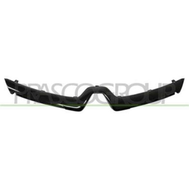 RN3292216_1.JPG Modanatura Griglia Superiore Nera Lucida Per Renault Clio Dal 2012 Al 2016