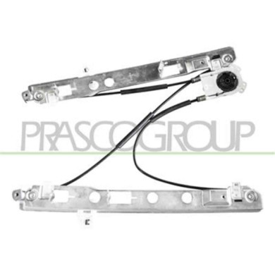 RN420W043_1.JPG Meccanismo Alzacristallo Anteriore Destro Per Renault Megane Dal 2002 Al 2005