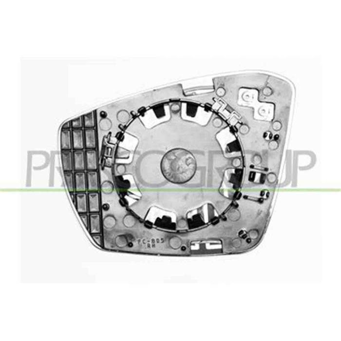 SK0307514_1.JPG Piastra Specchio Sinistra Per Skoda Octavia Dal 2013 Al 2016
