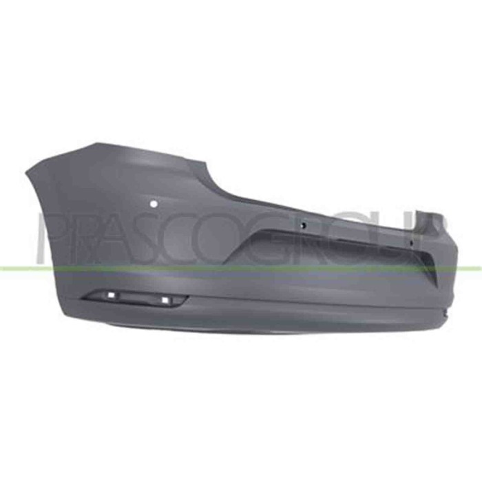 VG0241071_2.JPG Paraurti Posteriore Con Primer Con Fori Pdc+supporti Per Volkswagen Polo Dal 2014 Al 2017