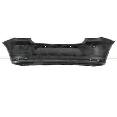 VG0241071_3.JPG Paraurti Posteriore Con Primer Con Fori Pdc+supporti Per Volkswagen Polo Dal 2014 Al 2017