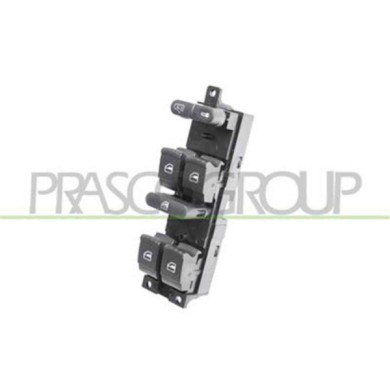 VG034WS04_1.JPG Pulsantiera Nera Per Seat Leon Dal 1999 Al 2005