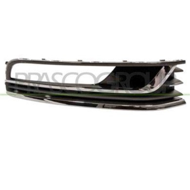 VG0552143_1.JPG Griglia Destra Paraurti Anteriore Nera Lucida Per Volkswagen Passat B7 Dal 2010 Al 2014