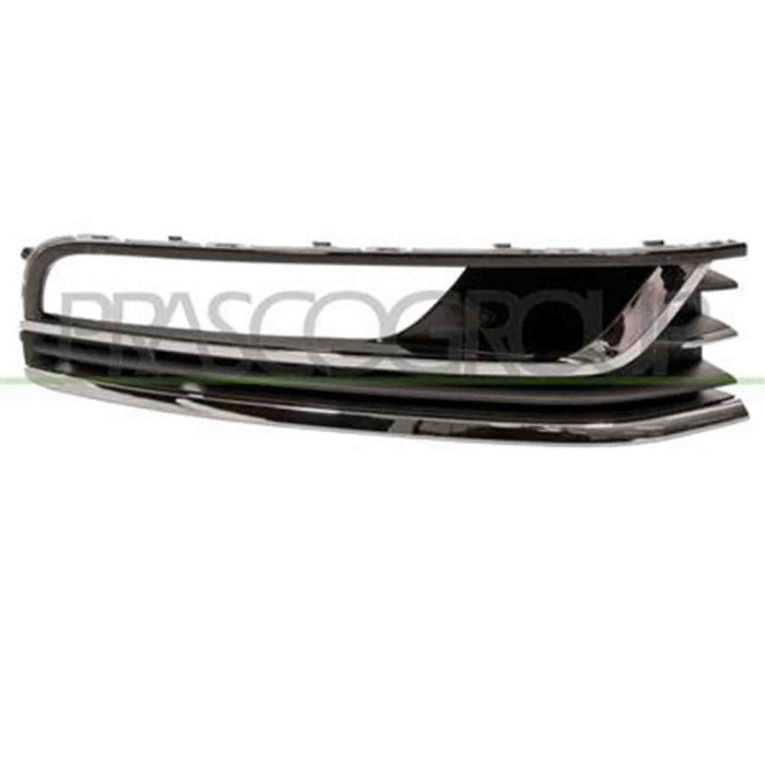 VG0552143_1.JPG Griglia Destra Paraurti Anteriore Nera Lucida Per Volkswagen Passat B7 Dal 2010 Al 2014