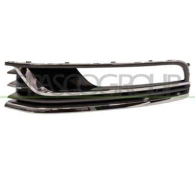 VG0552144_1.JPG Griglia Sinistra Paraurti Anteriore Nera Lucida Per Volkswagen Passat B7 Dal 2010 Al 2014