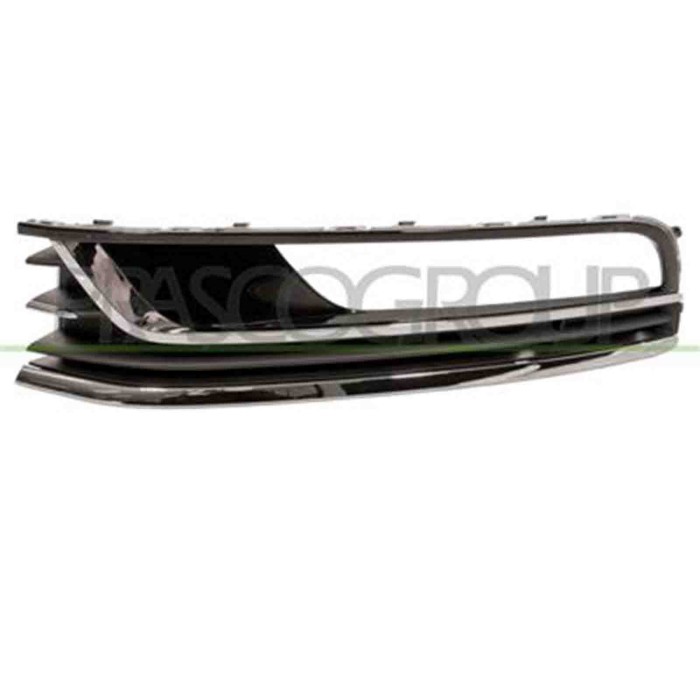 VG0552144_1.JPG Griglia Sinistra Paraurti Anteriore Nera Lucida Per Volkswagen Passat B7 Dal 2010 Al 2014