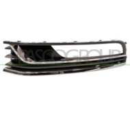 Griglia Sinistra Paraurti Anteriore Nera Lucida Per Volkswagen Passat B7 Dal 2010 Al 2014