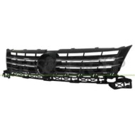 VG7192001_1.JPG Griglia Radiatore Nera Lucida Con Modanatura Cromata Per Volkswagen Touran Dal 2010 Al 2015