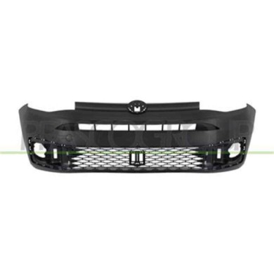 VG8611001_1.JPG Paraurti Anteriore Nero Goffrato Per Volkswagen Caddy Cargo/van Dal 2020