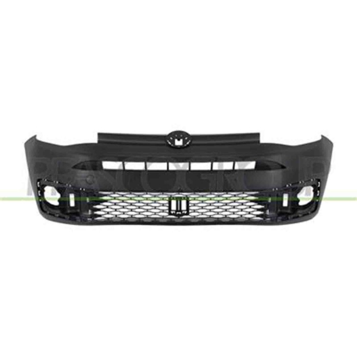 VG8611001_1.JPG Paraurti Anteriore Nero Goffrato Per Volkswagen Caddy Cargo/van Dal 2020