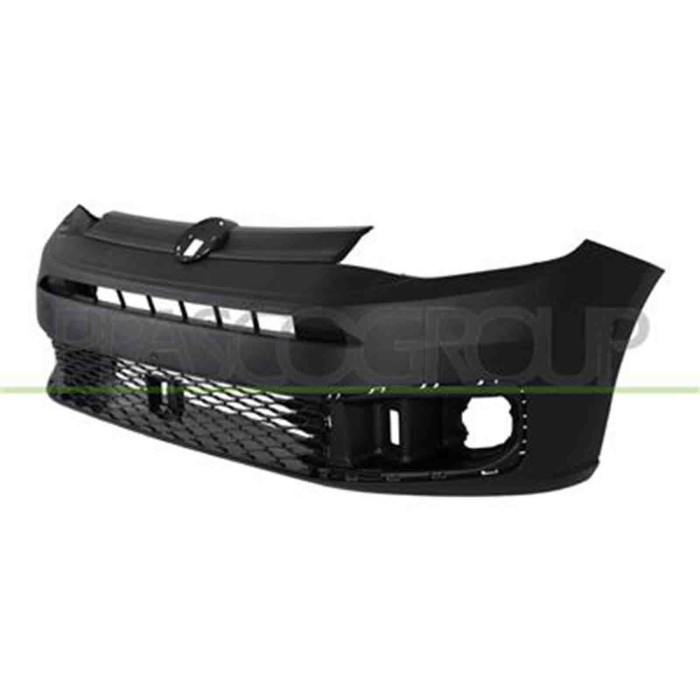 VG8611001_2.JPG Paraurti Anteriore Nero Goffrato Per Volkswagen Caddy Cargo/van Dal 2020